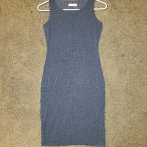 Gray Bodycon dress